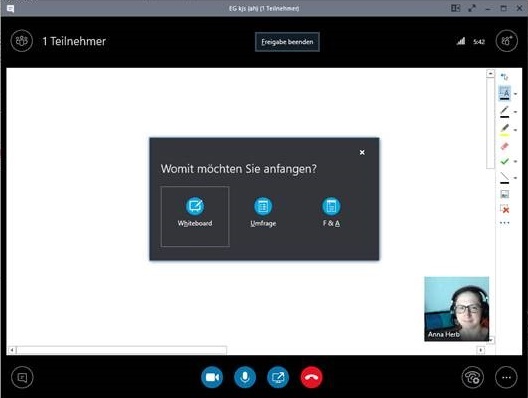 Whiteboards helfen bei virtuellen Entwicklungsgesprächen
