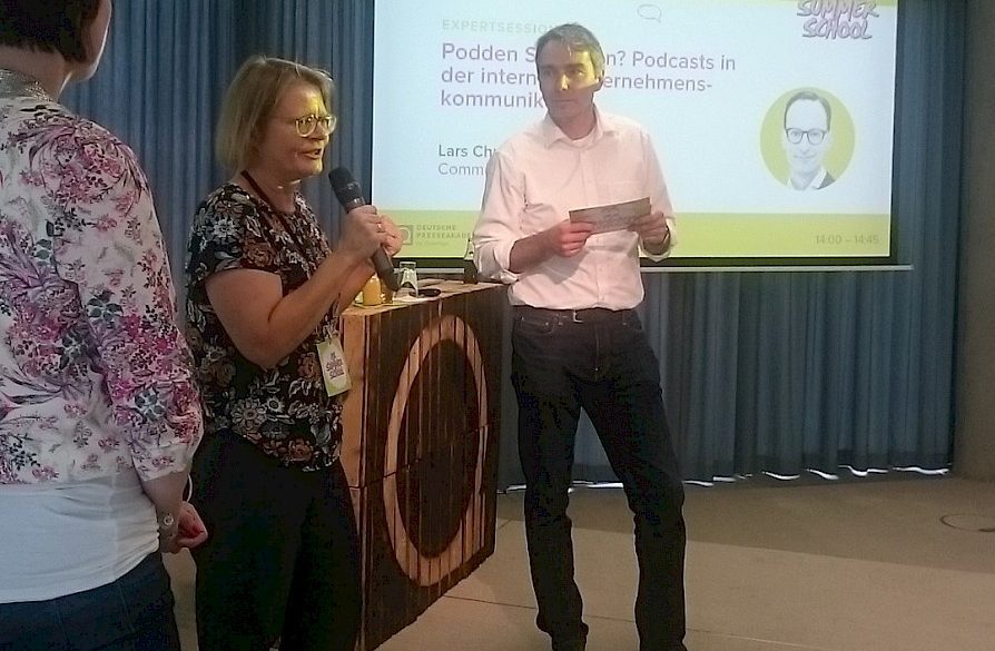 Barbara Hott at PR Summer School